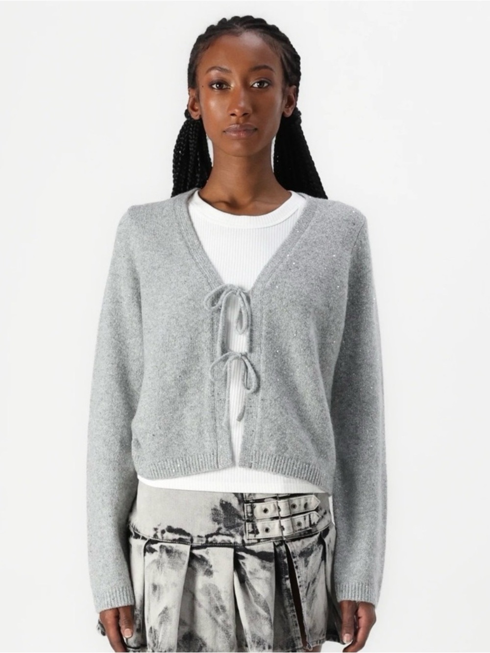Abercrombie and Fitch Tie-Front Cardigan